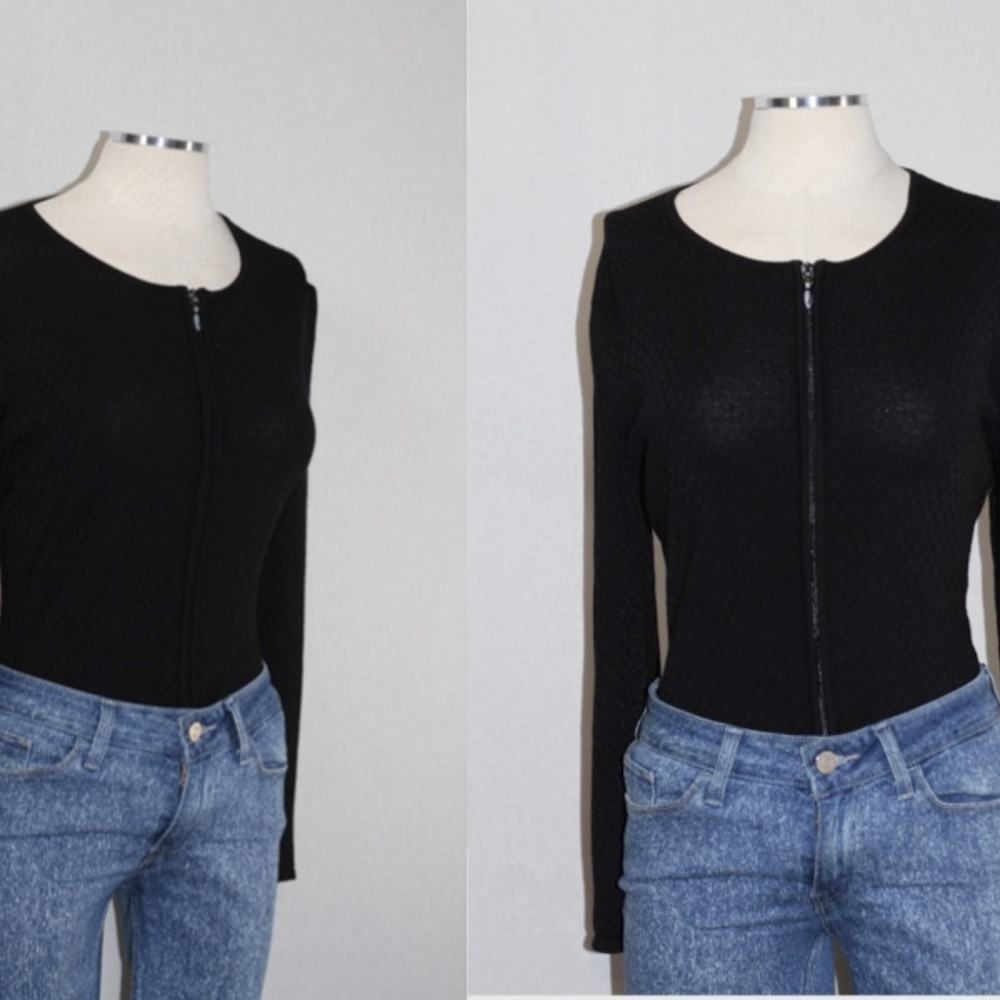 Black Sweater Top